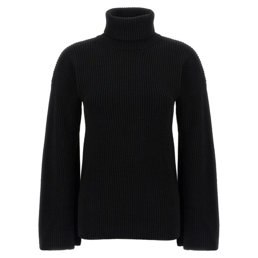 TOTEME Black Wool Women's Cardigan
